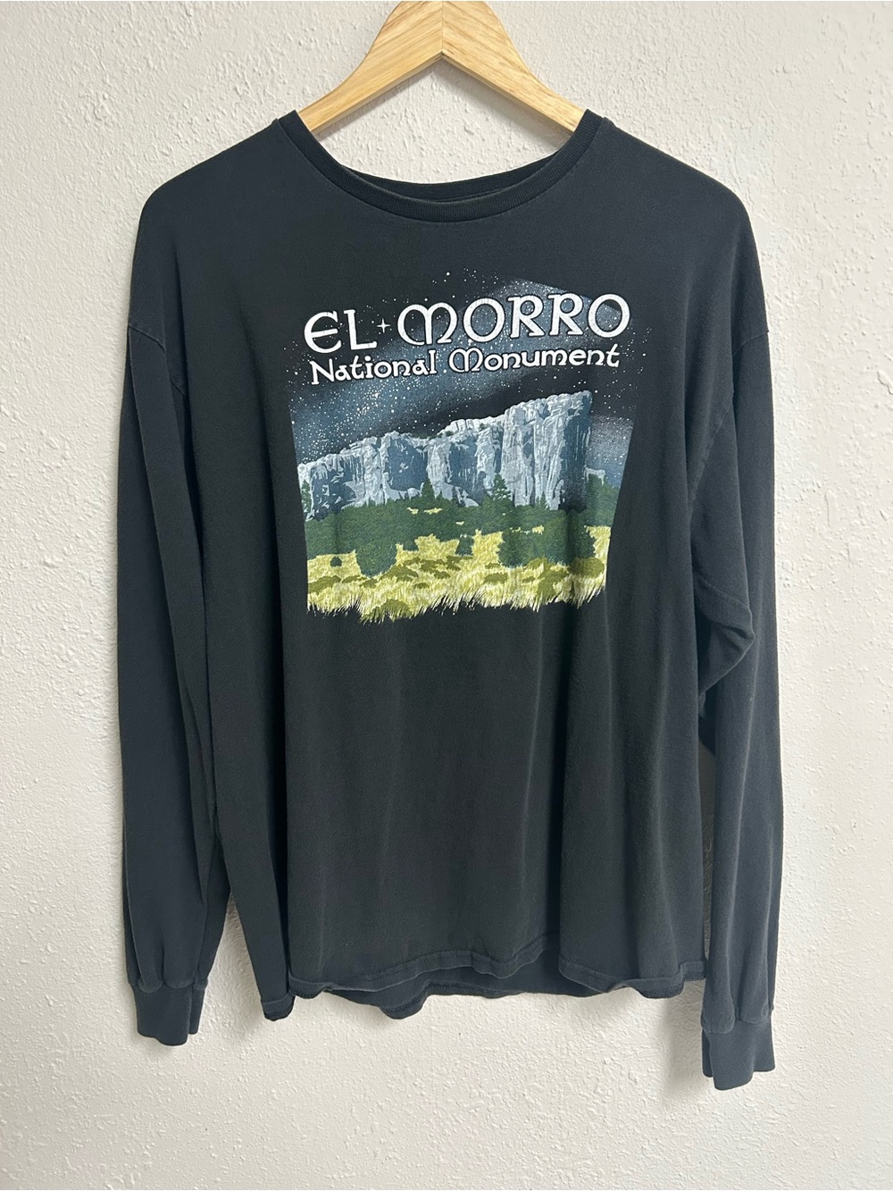 El Morro National Monument Graphic Long Sleeve Shirt Mens XL